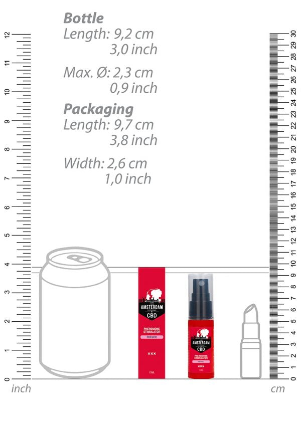Origineel CBD Amsterdam – Feromoonstimulator voor haar - 15 ml
