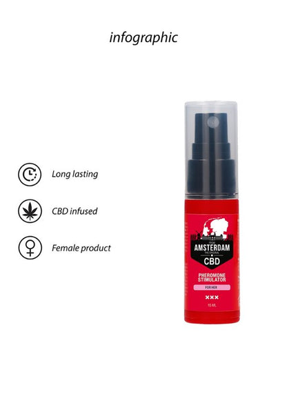Origineel CBD Amsterdam – Feromoonstimulator voor haar - 15 ml